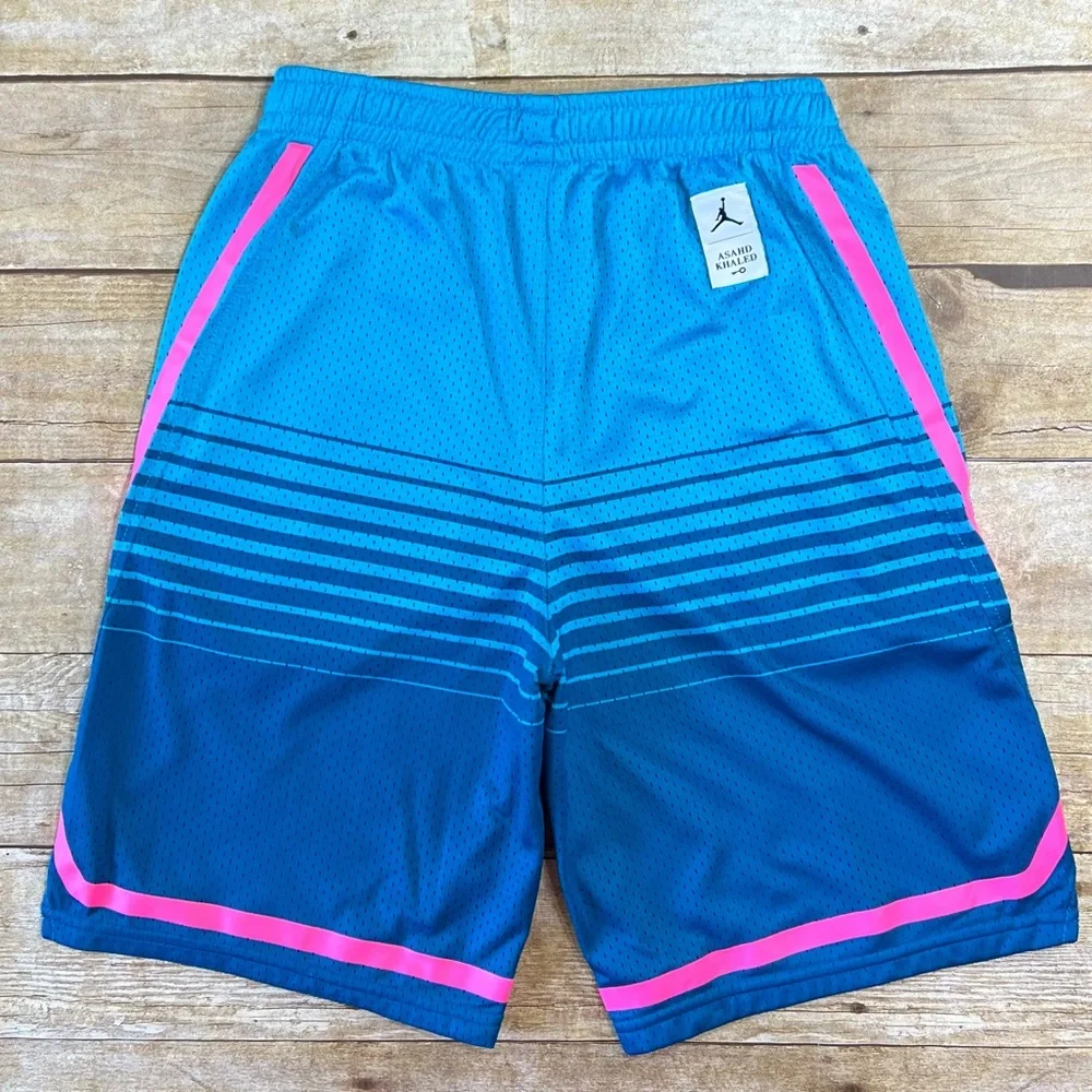 Jordan Boys Asahd Khaled Limited Edition Jersey Shorts Set Abyss 956553-E54‎